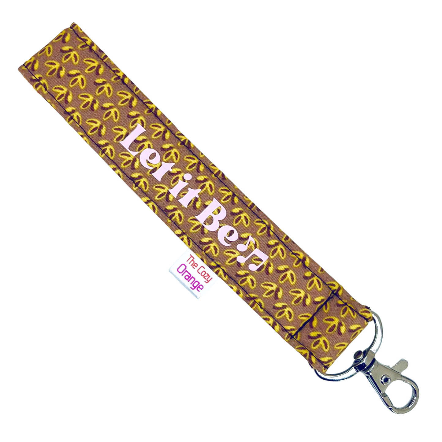 “Let it Be” Megan Key Wristlet