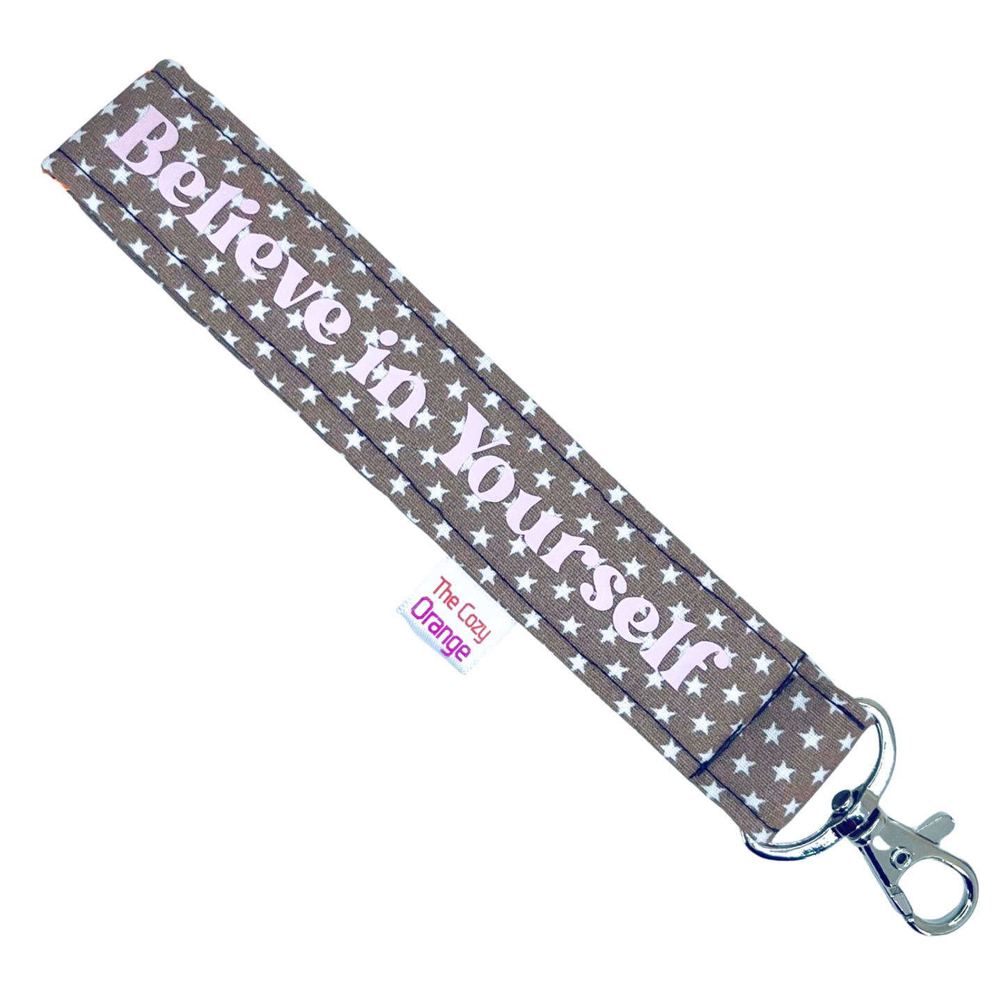 “Believe in Yourself” Annie Key Wristlet