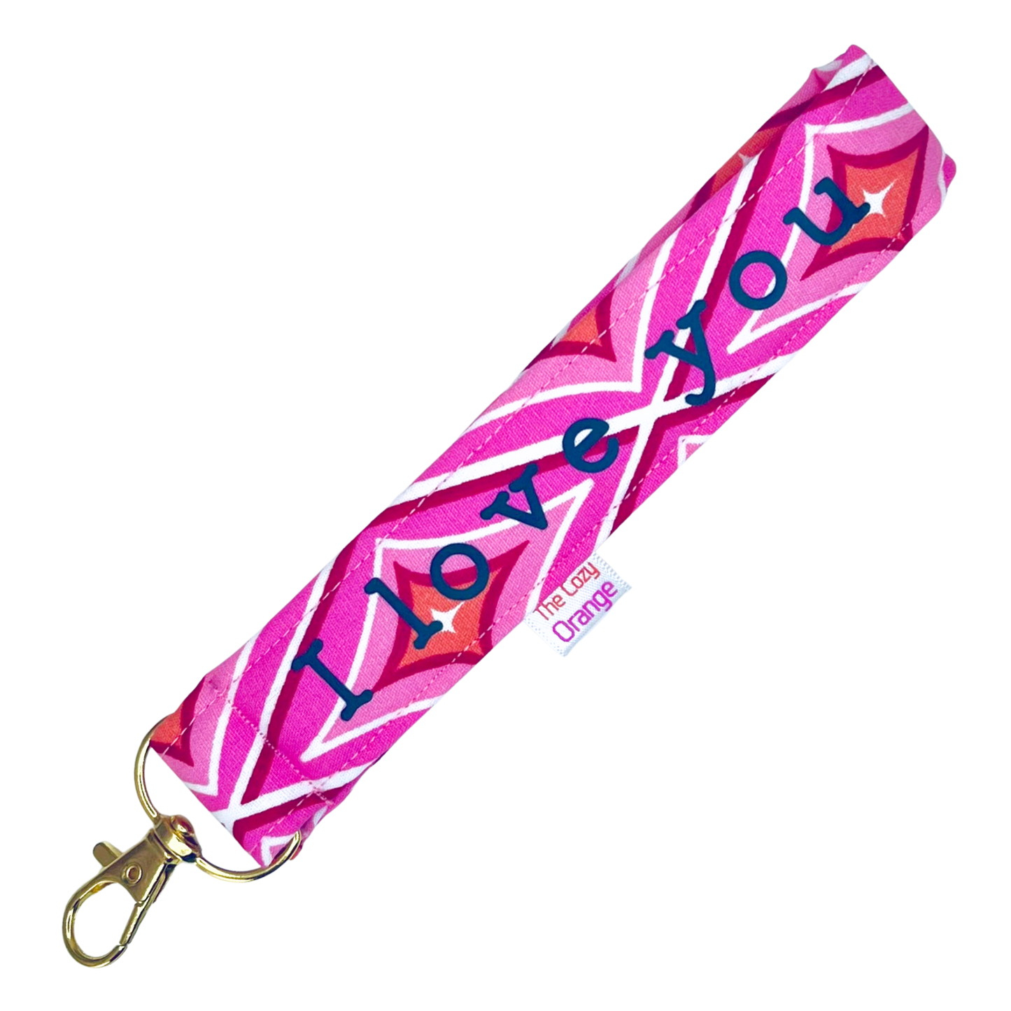 “I love you” Bibi Key Wristlet