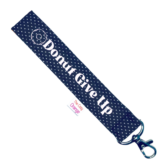 “Donut Give Up” Ali Key Wristlet