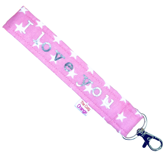 “I Love You” Layla Key Wristlet