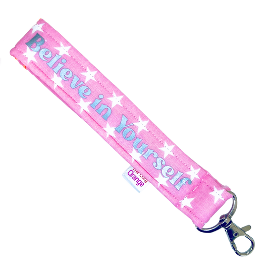 “Believe in Yourself” Layla Key Wristlet