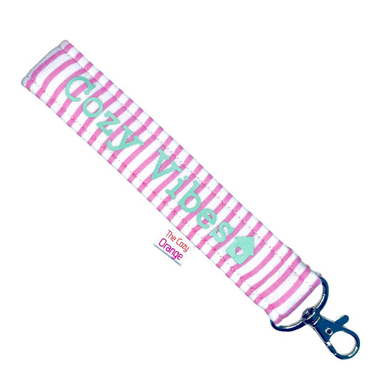 “Cozy Vibes” Arabella Key Wristlet