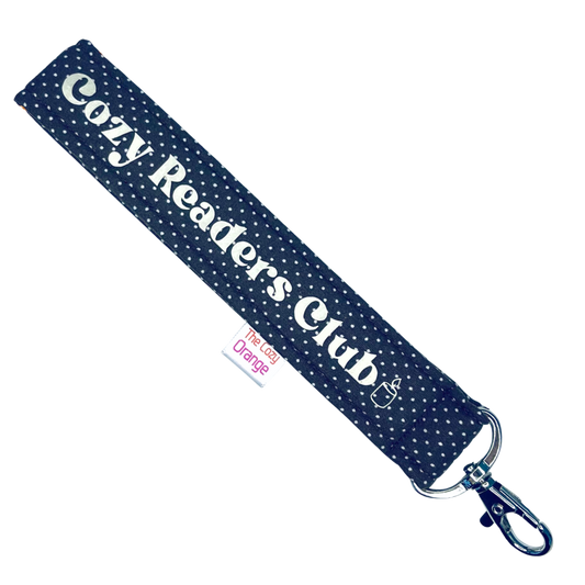 “Cozy Readers Club” Ali Key Wristlet