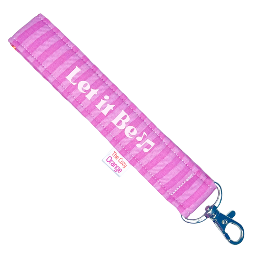 “Let it Be” Victoria Key Wristlet