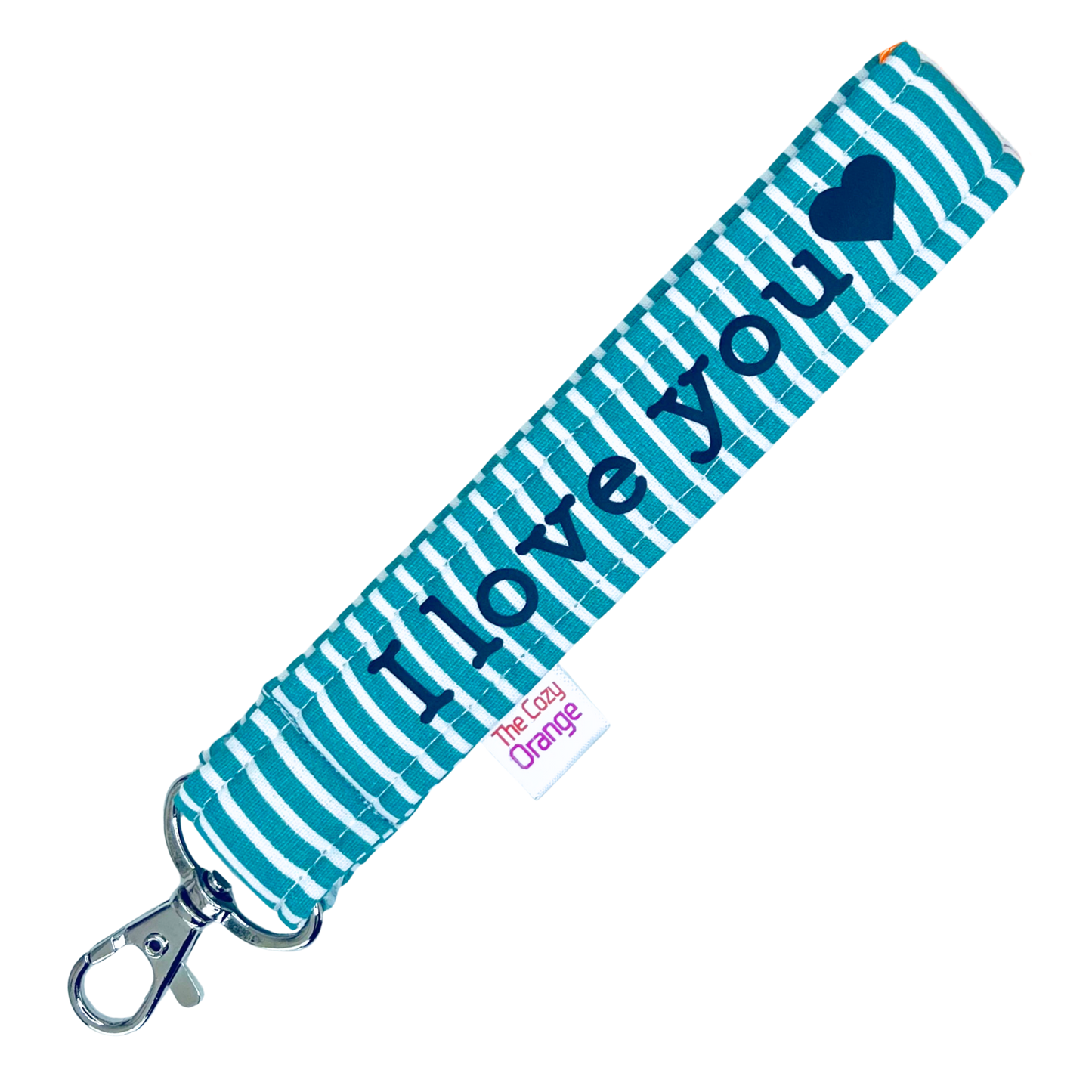“I Love You” Aaliyah Key Wristlet