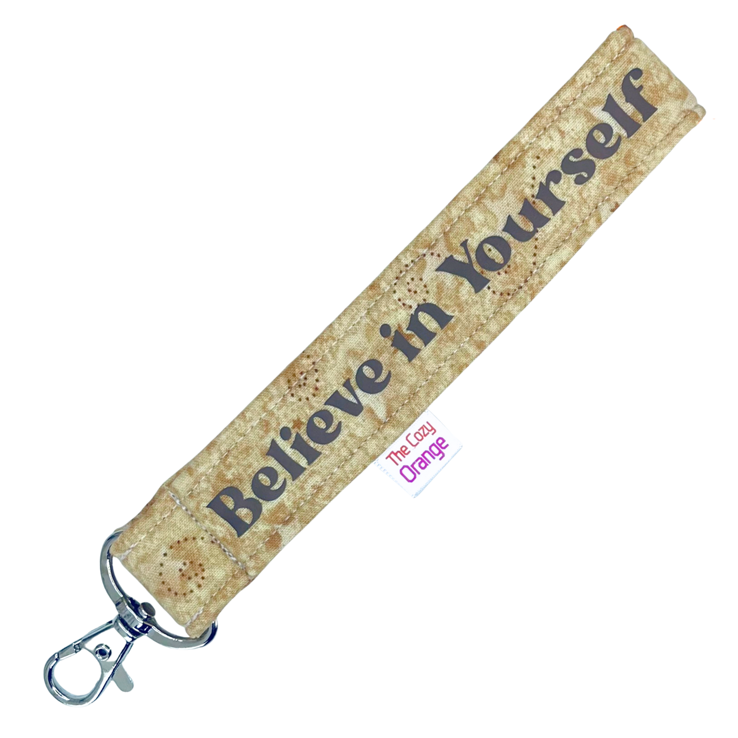 “Believe in Yourself” Priya Key Wristlet