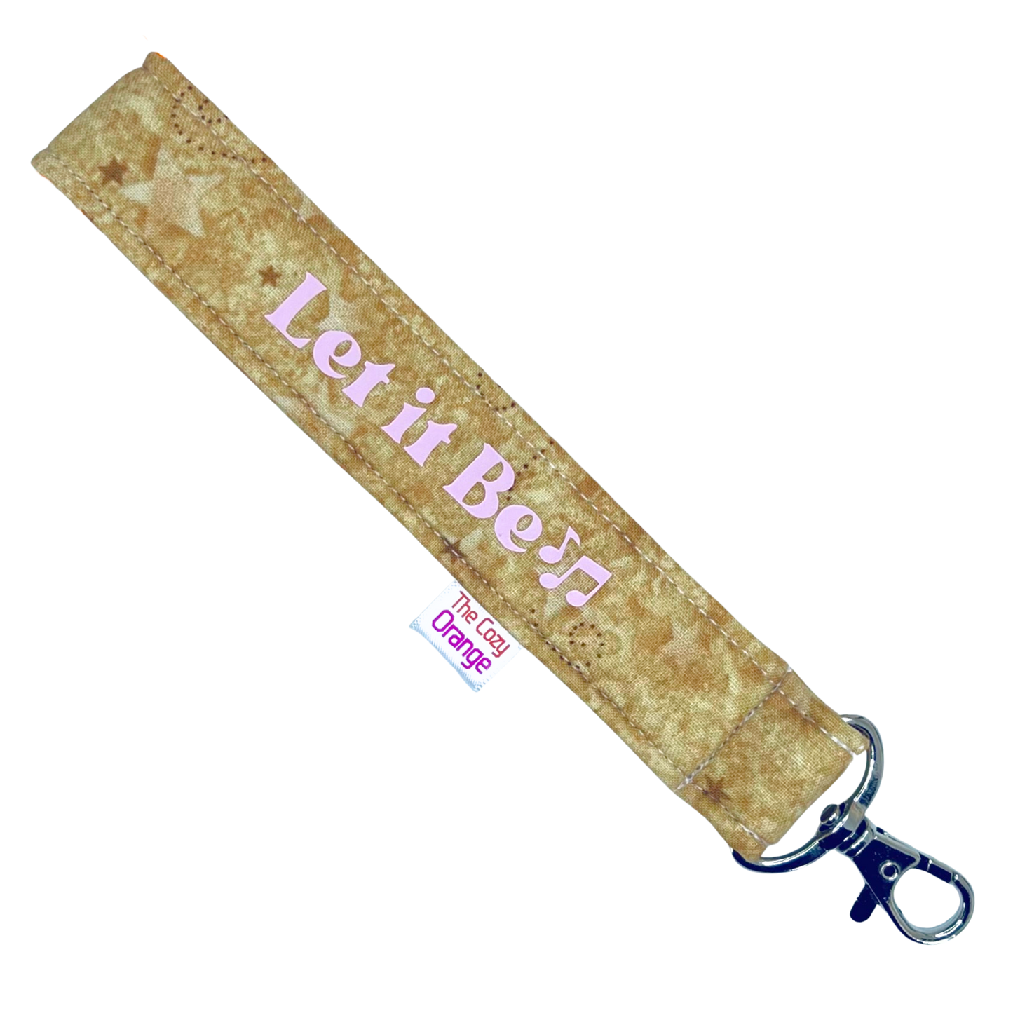 “Let it Be” Priya Key Wristlet