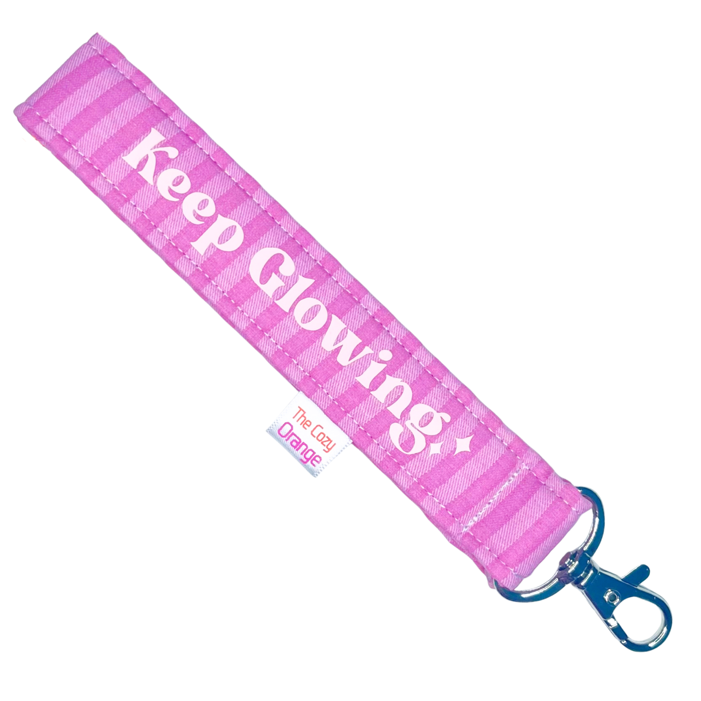 “Keep Glowing” Victoria Key Wristlet