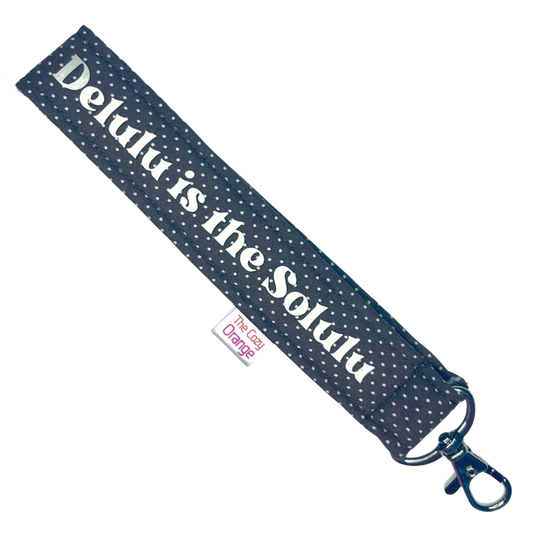 “Delulu is the Solulu” Ali Key Wristlet